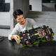 El Lamborghini Sián de Lego tiene un tamaño considerablemente grande. Su escala es de 1:8.